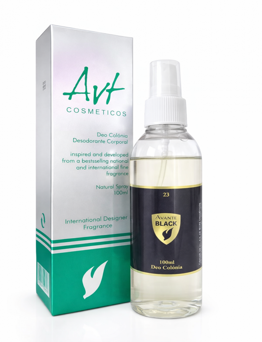 Deo Colônia Des. Spray Akiva Black 23 - 100 Ml
