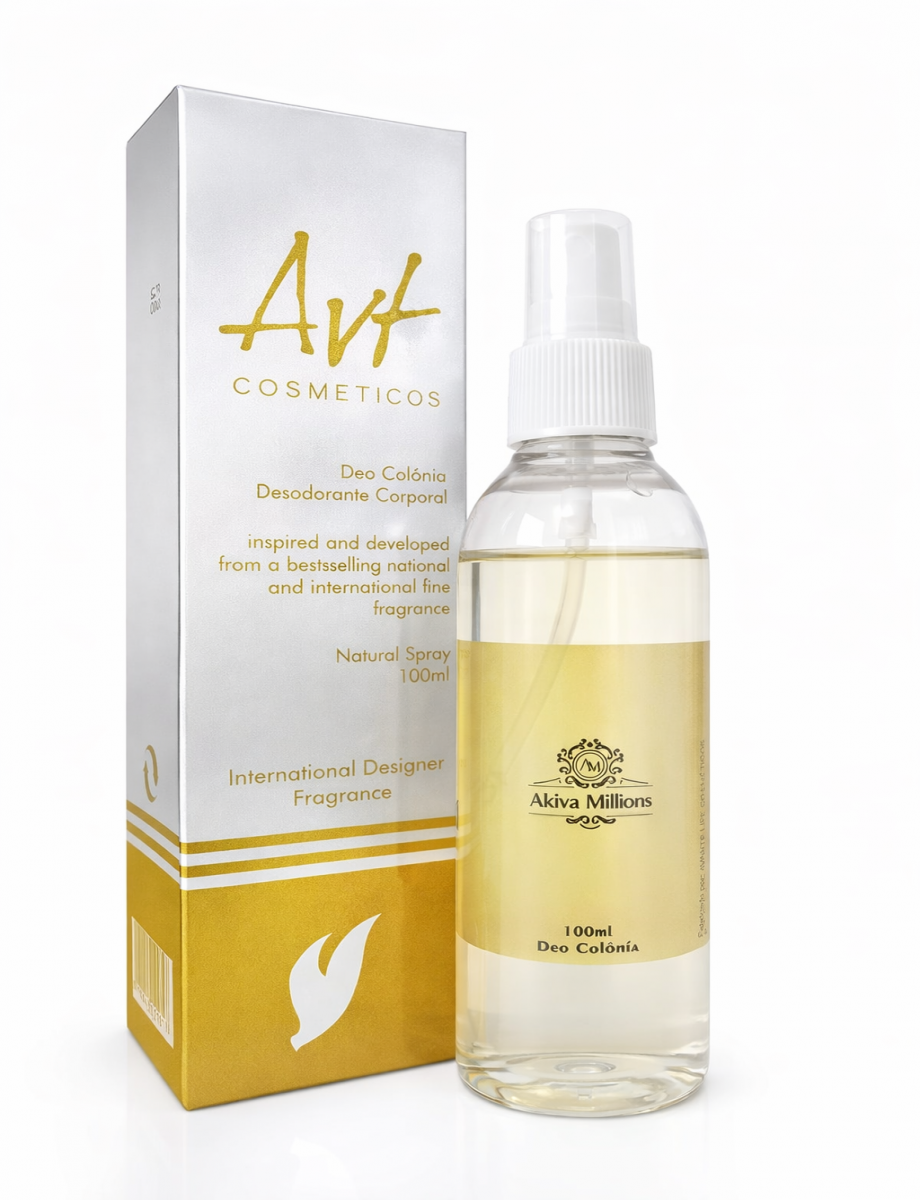Deo Colônia Des. Spray Akiva/Avante Millions 40 - 100 Ml