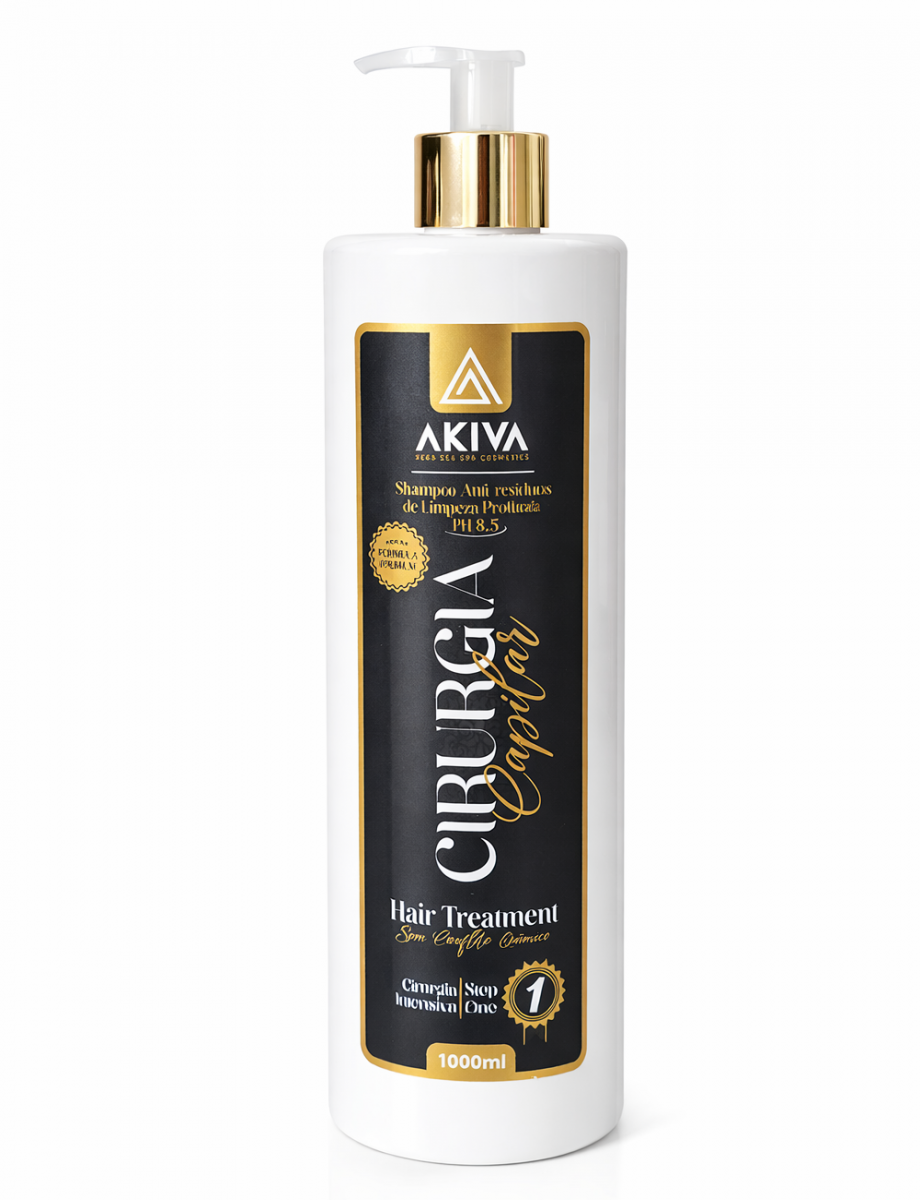 Shampoo Anti-resí­dous Cirurgia Capilar Akiva (plástica)