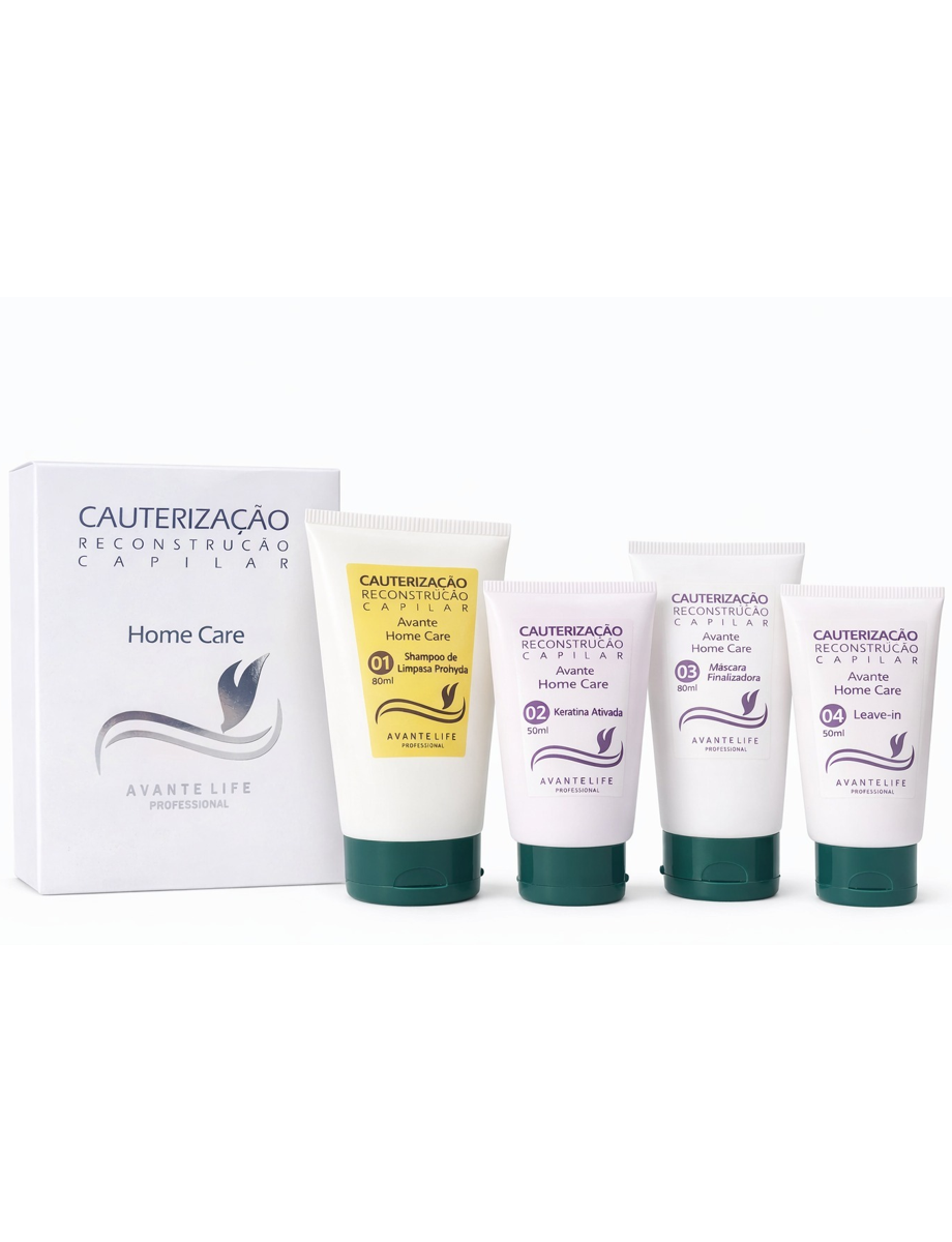 Home Care Cauterização Reconstrução Capilar Avante