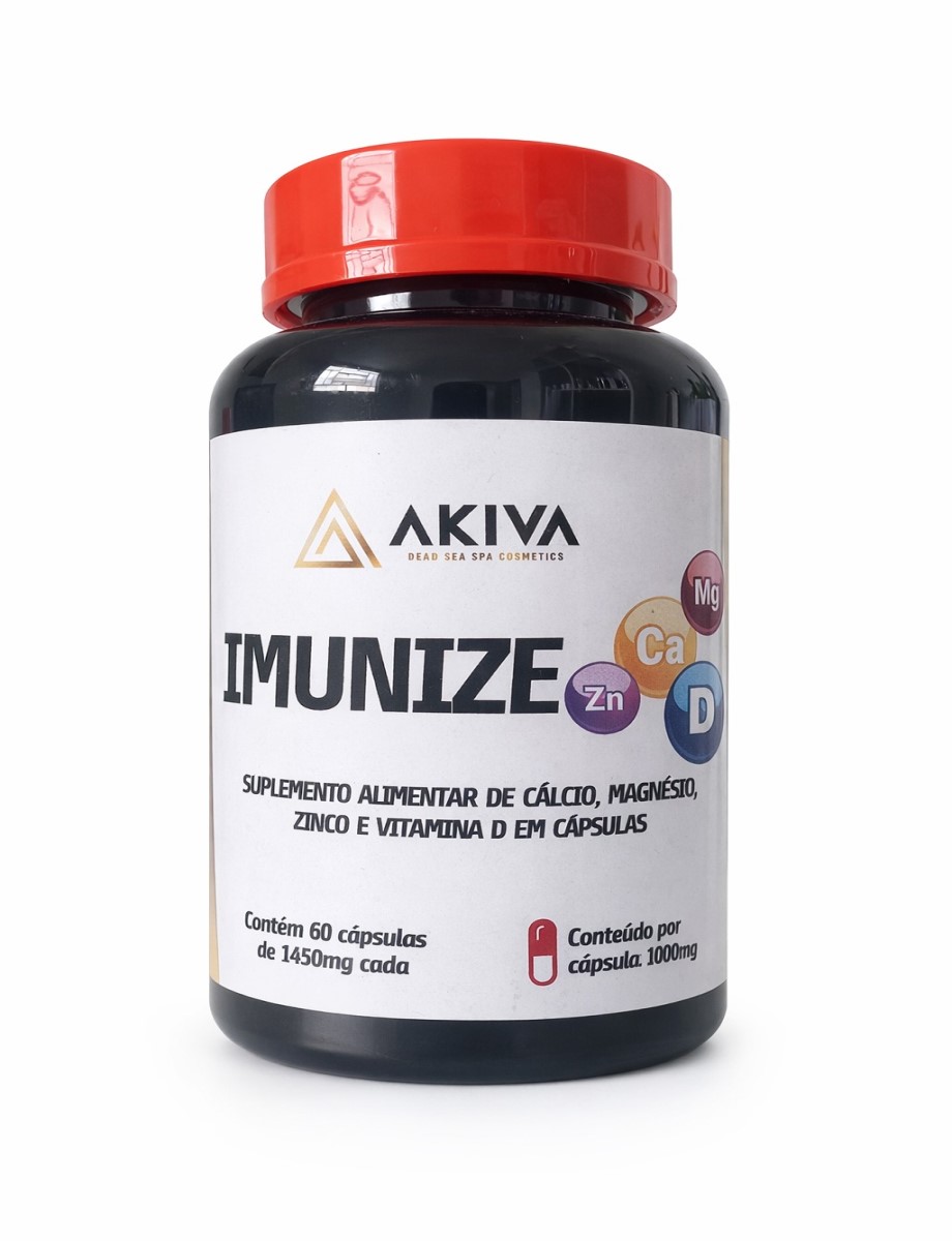 Imunize Cálcio magnésio Zinco Vit D 1000mg