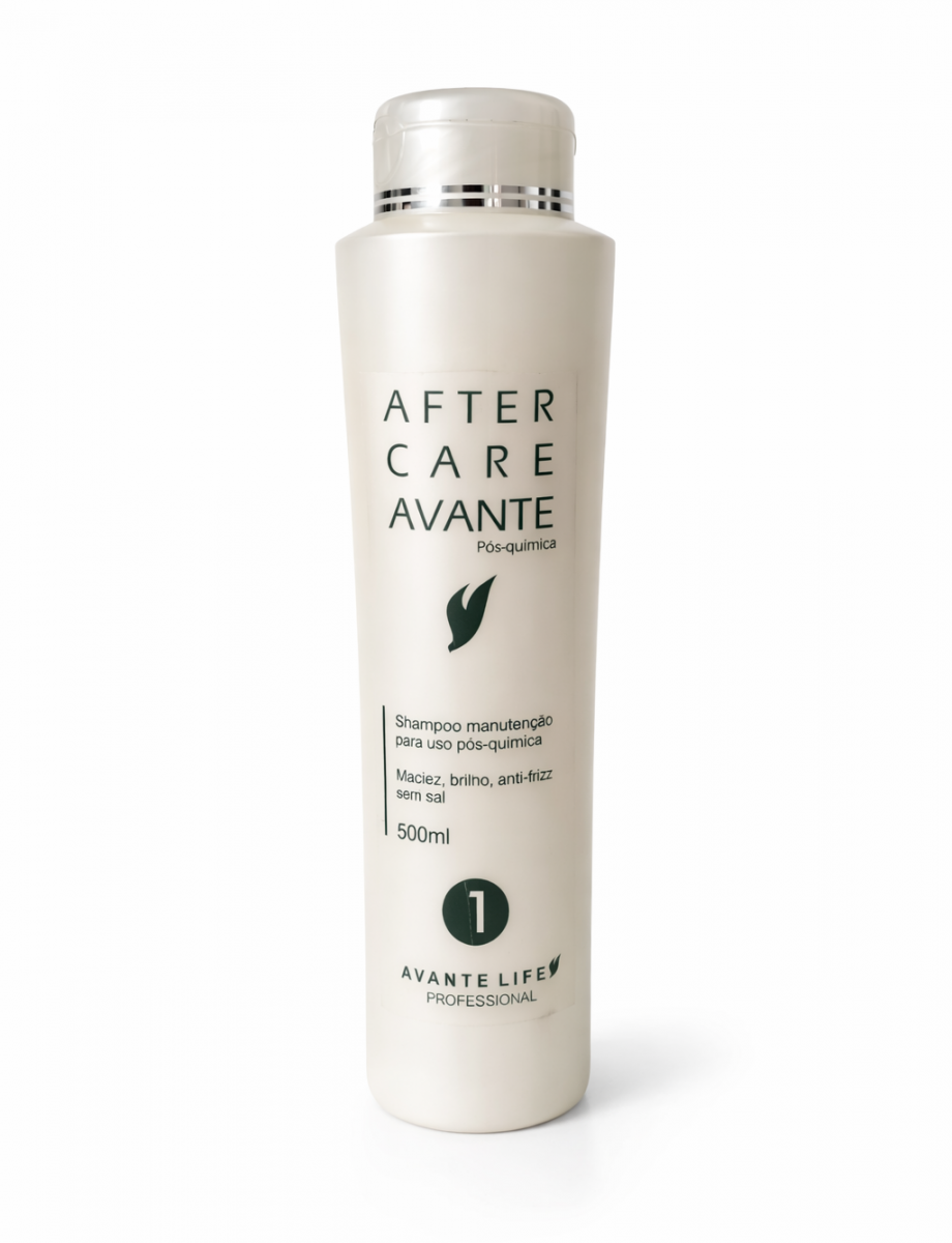 After Care Avante Shampoo manutenção pós quimica 500 ml