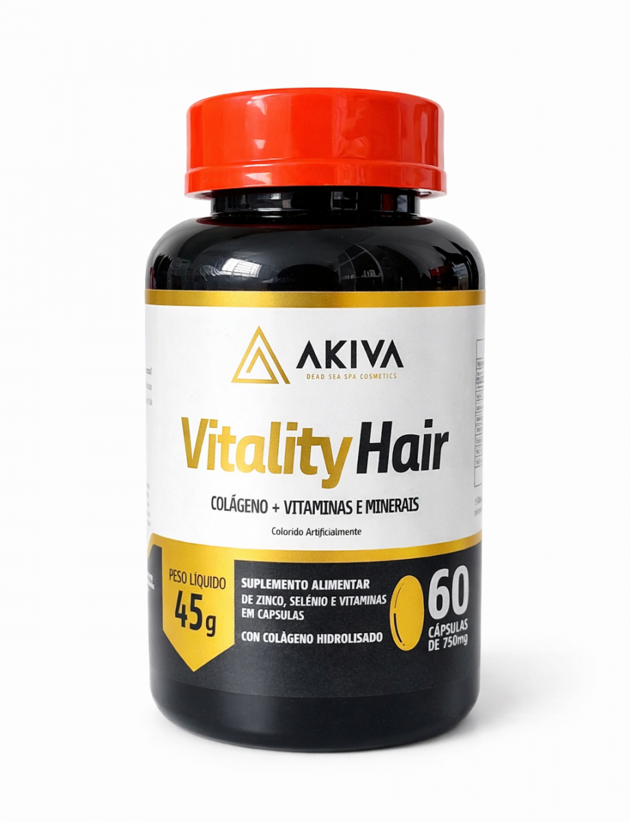 VitalityHair Colágeno + Vitaminas e Minerais