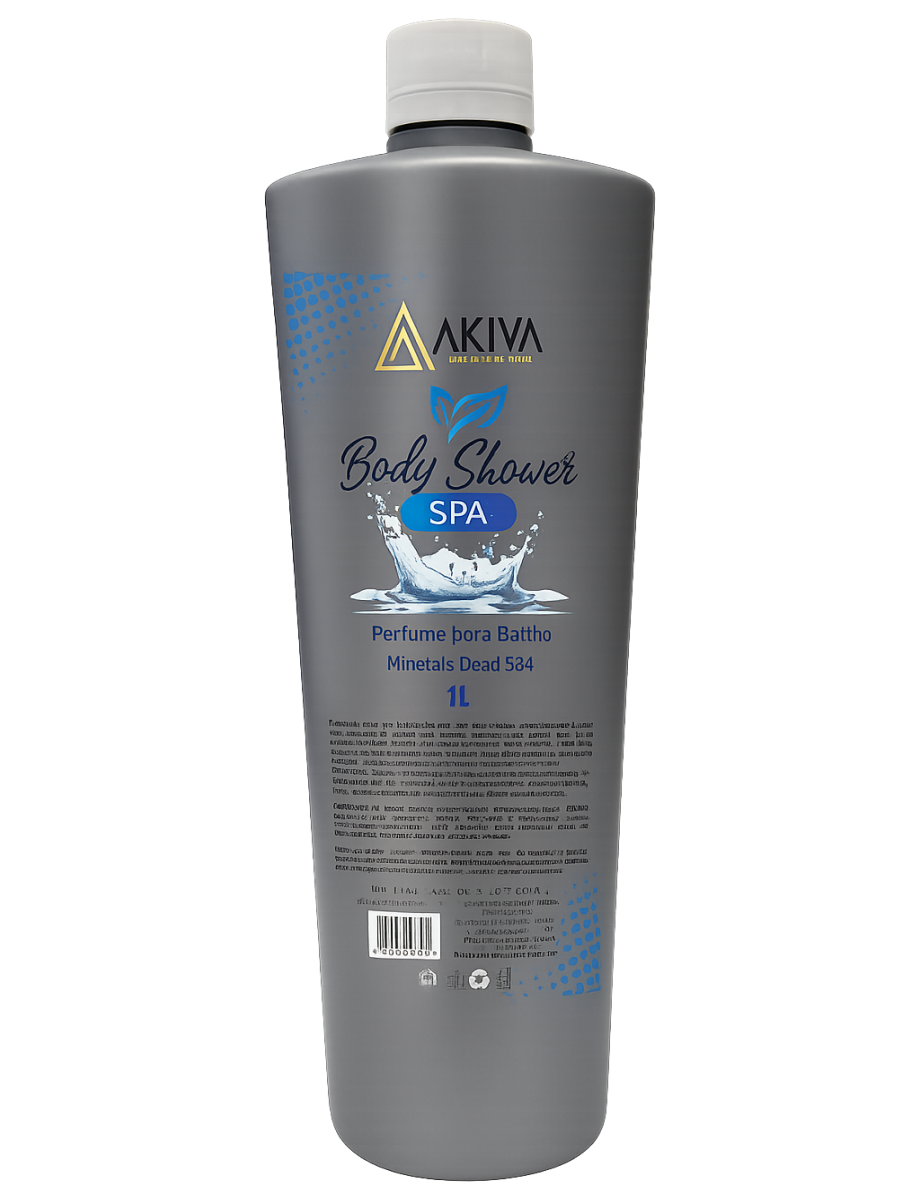 Dead Sea Spa Liquid Soap 1000 ml (Blue Bottle)