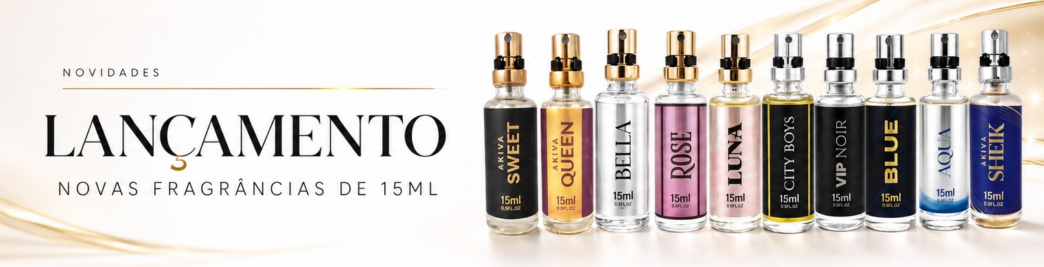 Cores incríveis Akiva Cosmetics